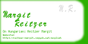 margit reitzer business card